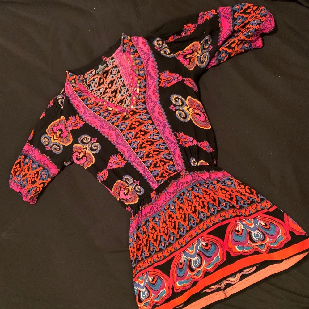 Angie V-neck Dress